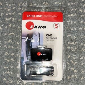EKHO One Black Pedometer